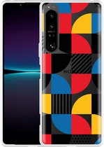 Sony Xperia 1IV Hoesje Abstract Pattern Designed by Cazy