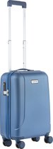 Bol.com CarryOn Skyhopper Handbagage Koffer 55cm – TSA-slot – Okoban Registratie – Blauw aanbieding