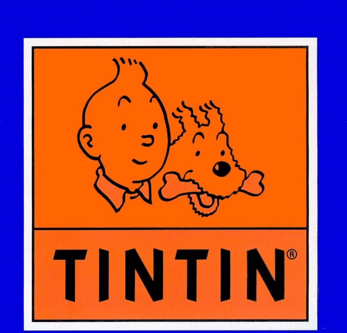 Fusée Tintin avec objet de collection miniature singe (13 x 15 x 9 cm)