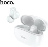 Hoco Écouteurs entièrement sans fil - Bluetooth 5.3 - Nieuwe génération - USB C - Avec étui de chargement - Écouteurs sans fil - 180 heures en veille - Convient pour Apple et Android - Wit