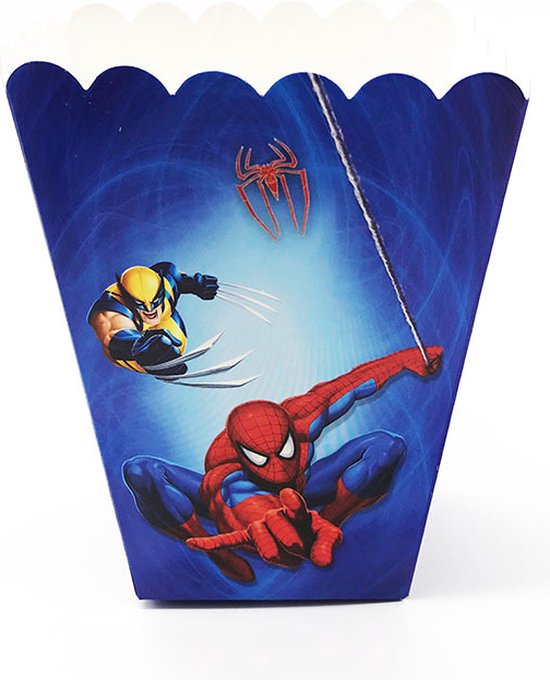 Spiderman Fête d'Anniversaire Ensemble de Tissu Tasse Vaisselle