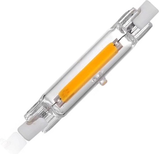 DSC® Led Staaflamp R7s/1.5W/2700K/230V - vervangt 15W Halogeen - 78mm |  bol.com