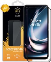 2-Pack OnePlus Nord CE 2 Lite screenprotectors - MobyDefend Gehard Glas Screensavers - Zwarte Randen - Glasplaatjes Geschikt Voor OnePlus Nord CE 2 Lite