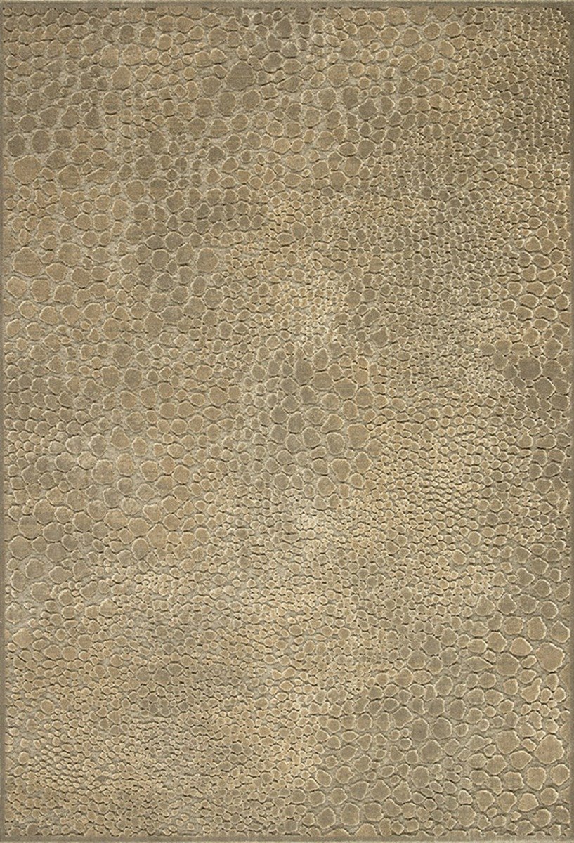 Acsento Faro 880 Olive Vloerkleed - 200 x 300 cm - Groen - Rechthoekig - Viscose, Polyester - Eetkamer, Woonkamer - Gespikkeld - Modern