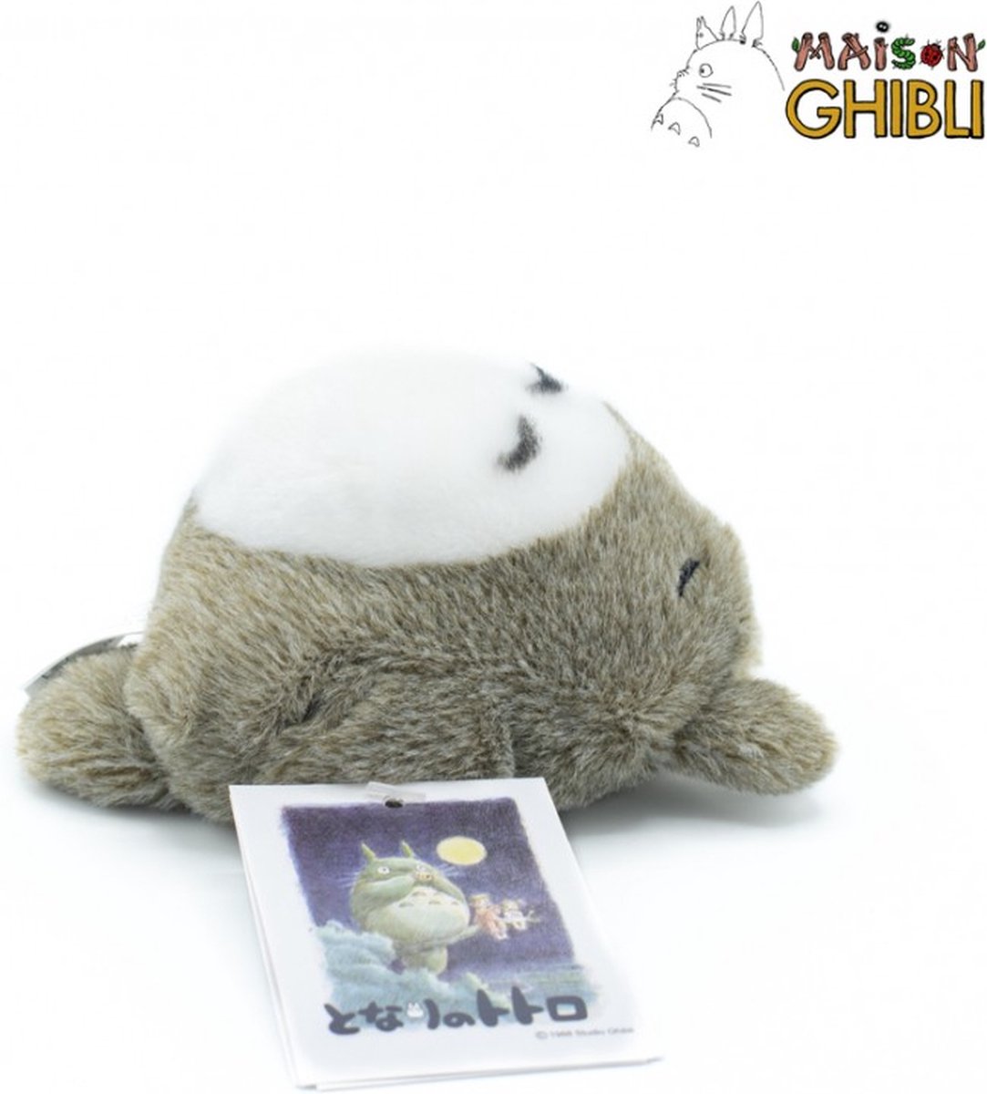 Peluche Totoro Sourire 25 cm gris/blanc Ghibli