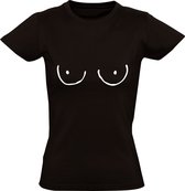 Borsten Design Dames T-shirt | Feminisme | Girlpower | Feminist | Vrouw | cadeau | kado  | shirt