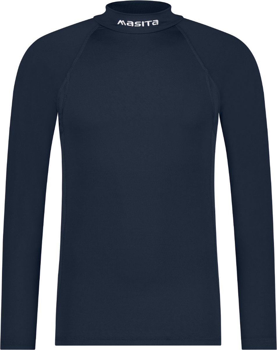 Masita Skin Col T-Shirt - Thermoshirt - blauw donker - 164