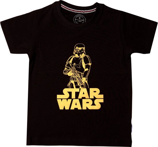 Comfort & Care Apparel | Zwart Star Wars T-shirt | Baby | Maat 80