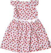 Vêtements de Comfort et d'entretien | Robe fleurie rouge/blanche | Bébé | Taille 86
