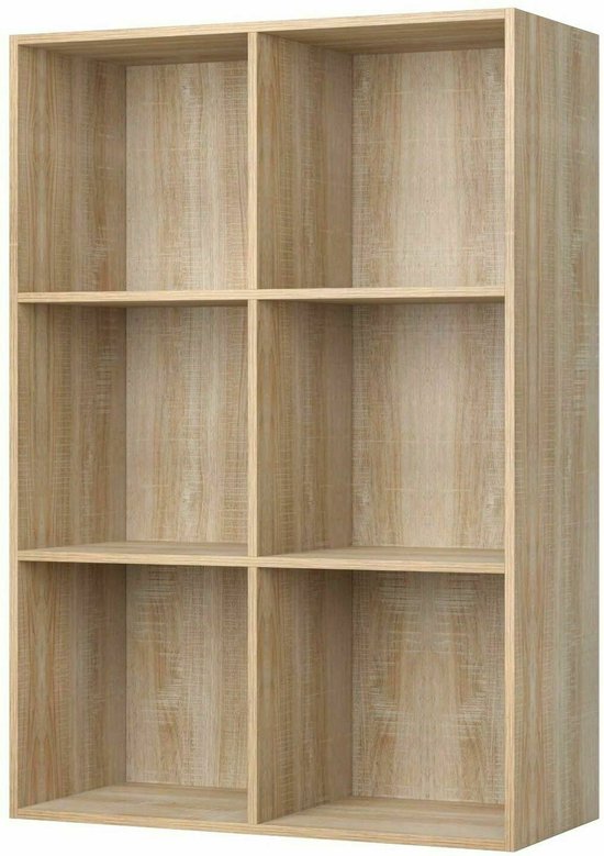 Boekenkast Houten muur hangende boekenplank partitie muur opbergkast open muur mount boekenkast for woonkamer, kantoor en slaapkamer Boekenplanken (Color : A, Size : 80cm