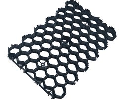 Wovar Grindmat Zwart 490 x 490 x 40 mm | Per Stuk