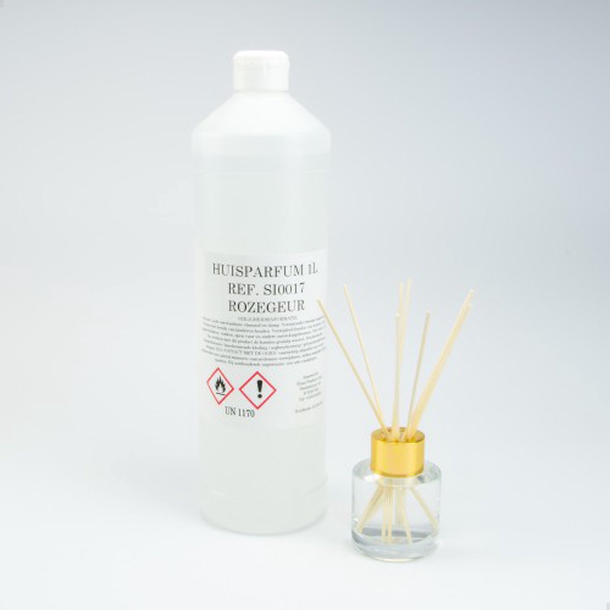 Elaut Products - Huisparfum navulling / spray - 1L - ROZEGEUR