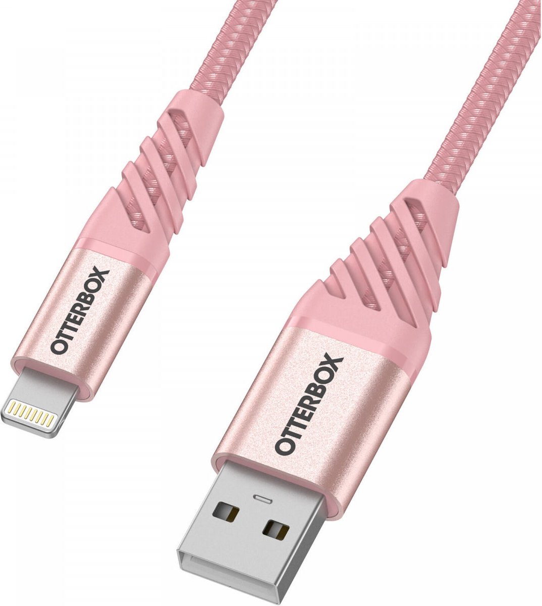 OtterBox Premium USB naar Apple Lightning kabel - 1M - Roze