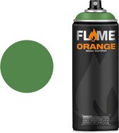 Molotow Flame Orange - Spray Paint - Spuitbus verf - Synthetisch - Hoge druk - Matte afwerking - 400 ml - leaf green