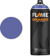 Molotow Flame Orange - Spray Paint - Peinture aérosol - Synthétique - Haute pression - Finition mate - 400 ml - violet