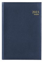 Brepols Agenda 2023 • SATURNUS LUXE • LIMA • 13,3 x 20,8 cm • Blauw • 1d/1p