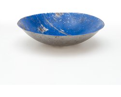 Moogoo Creative Africa - Schaal Ø 36 cm - Blauw - Gemaakt van gerecyclede olievaten