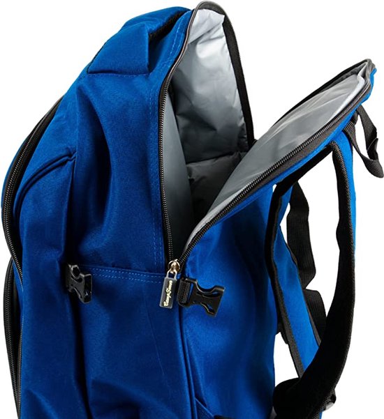 Sac à Dos Pique-Nique CAMPFEUER Pour 4 Personnes - 20 Pièces Incluses, Compartiment Glacière