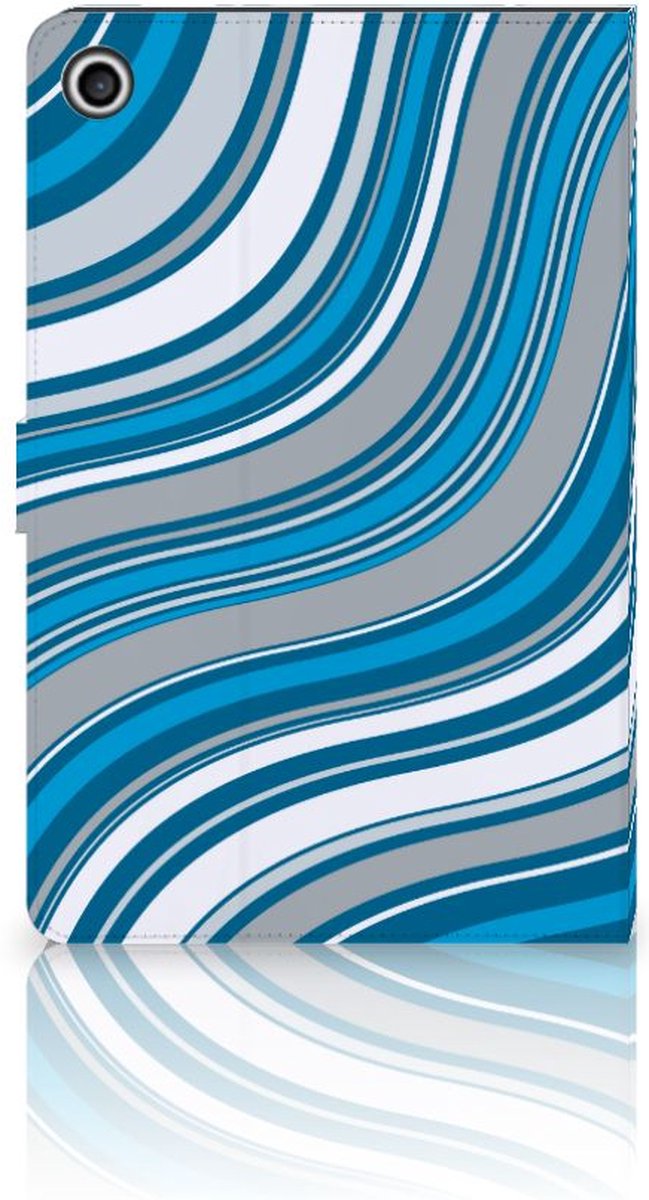 Lenovo Tab M10 Plus 3rd Gen 10.6 inch Tablet Hoes Waves Blue