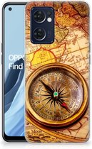 Telefoonhoesje OPPO Reno 7 5G | Find X5 Lite Foto hoesje Kompas