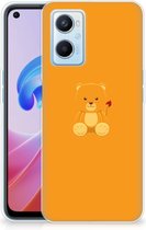 Silicone Hoesje OPPO A96 | OPPO A76 GSM Hoesje Baby Beer