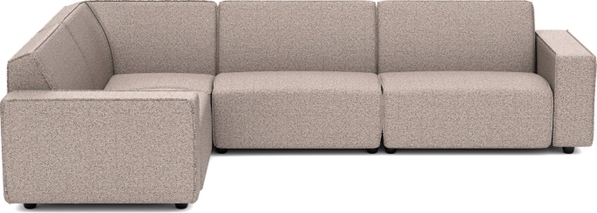 Icon deluxe loungeset 6-zits hoek (links) Light Taupe
