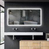 Starlight - Miroir de salle de bain - 120x60cm - Rectangle - Tactile - Eclairage LED - Dimmable de 3000K à 6000K - Anti Condensation