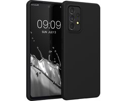 kwmobile telefoonhoesje geschikt voor Samsung Galaxy A53 5G - Hoesje voor smartphone - Back cover in zwart