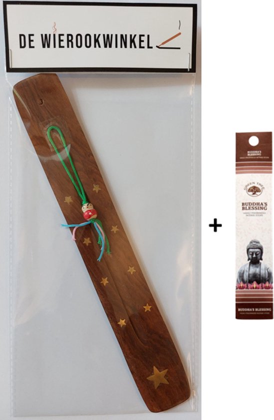 Asayu Japan Groene Lotus Keramische Wierookhouder - Asvanger Voor Wierookstokjes, Incl. Afneembaar Messing Standaard - Perfect voor Yoga & Home Decor