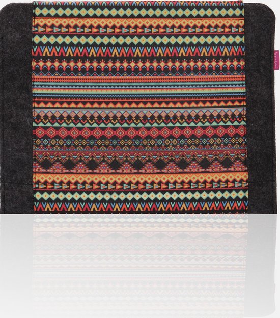 Foto: Bertoni laptophoes tas voor notebookhoes vilten tas vilten tas 13 aztec