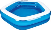 Oneiro’s Luxe Opblaaszwembad Lounge 5-hoek | 201x197x47cm - zomer – tuin – spelen - speelgoud – buitenspeelgoed – zwembad – zwemmen – zomer – intex – tuinaccessoires – koelen – opblaasbaar