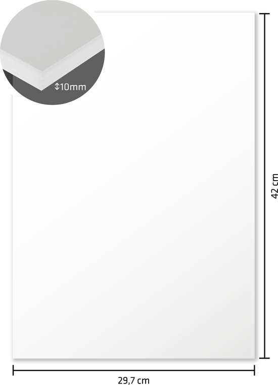 Westfoam 3mm A1 Foamboard - White (Boxed Pack of 15 Sheets
