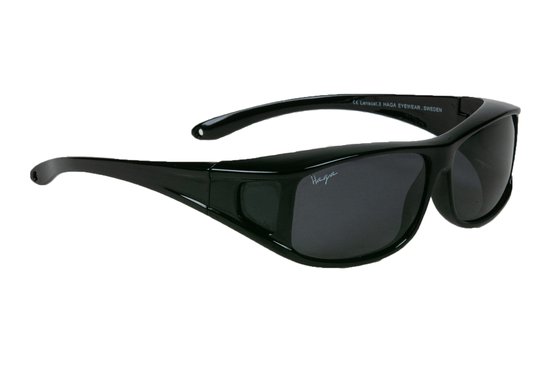Overzet zonnebril bruin Haga Eyewear - overzetbril - overzetzonnebril |  bol.com