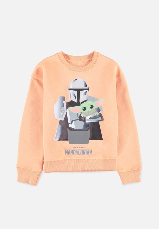 Star Wars - The Mandalorian - The Child Sweater/trui kinderen - Kids 134/140 - Perzik
