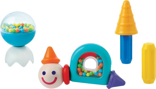 Stick-O Pop Friends Set - Magnetisch Bouwspeelgoed - 10-delig - Montessori Speelgoed - vanaf 18 maanden