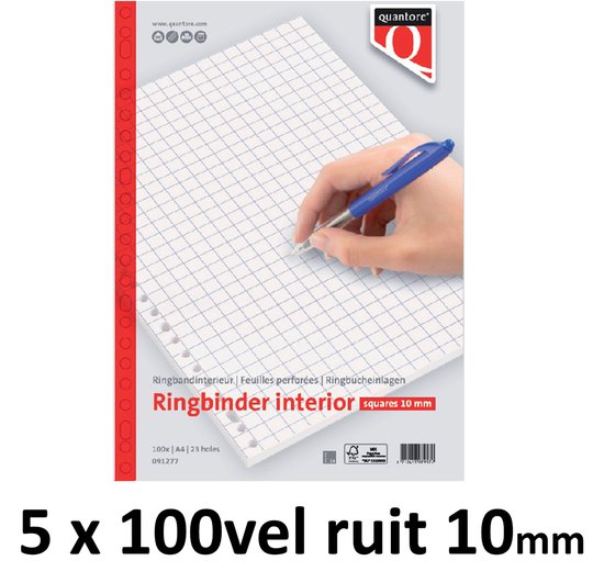 Elba 100101918 schrijfblok & schrift A4 90 vel Blauw, Groen