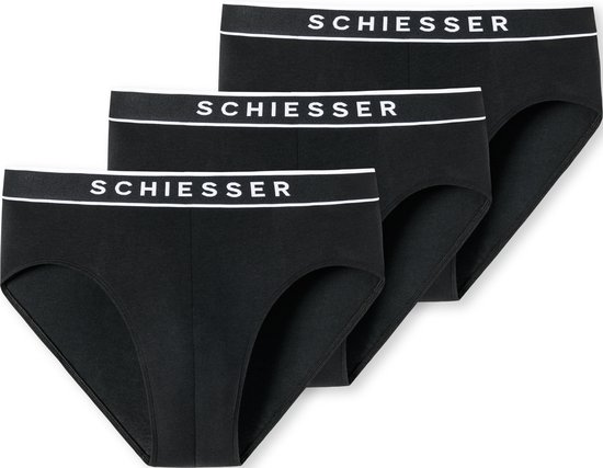 Schiesser 95/5 Organic 3PACK Rio-Slip Men's Underpants - Taille XL