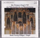J.S. Bach die Weimer-orgel - Hans Georg Pflüger bespeelt het Weimer-orgel van de Nikolauskirche te Mundelsheim