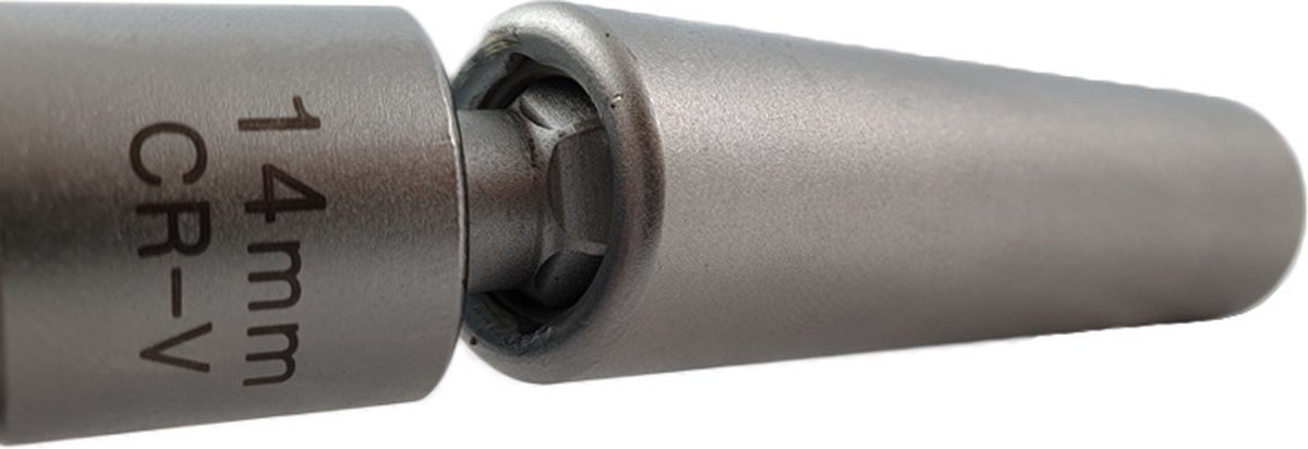 Weber Tools 14mm Bougiedop met kniegewricht BMW