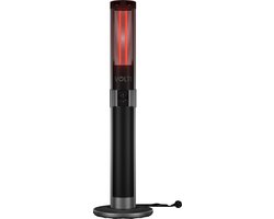 VOLT I-Red Infrarood Heater Staand - Terrasverwarmer - 140cm Hoog - Straalkachel - Elektrische kachel - Vrijstaand - 1000/2000W - Opruiming!