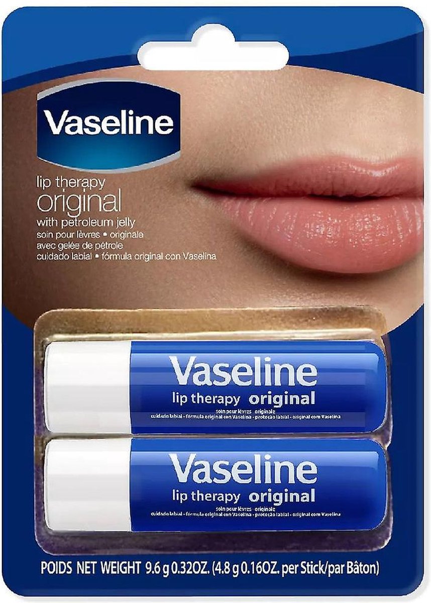 Vaseline Lip Care Duopack Original - Lipbalsem Classic - Vaseline