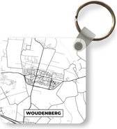 Sleutelhanger - Uitdeelcadeautjes - Plattegrond - Woudenberg - Kaart - Stadskaart - Plastic