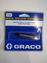 Graco Easy-out Compact Gun Filter maasgrootte 60 zwart (19Y355)
