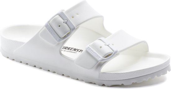 Chaussons Birkenstock Arizona Blanc Streetwear Femme bol