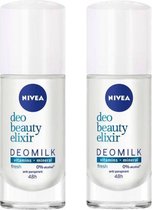 Nivea Deo Beauty Elixir Deomilk Fresh 48h 2 x 40 ml