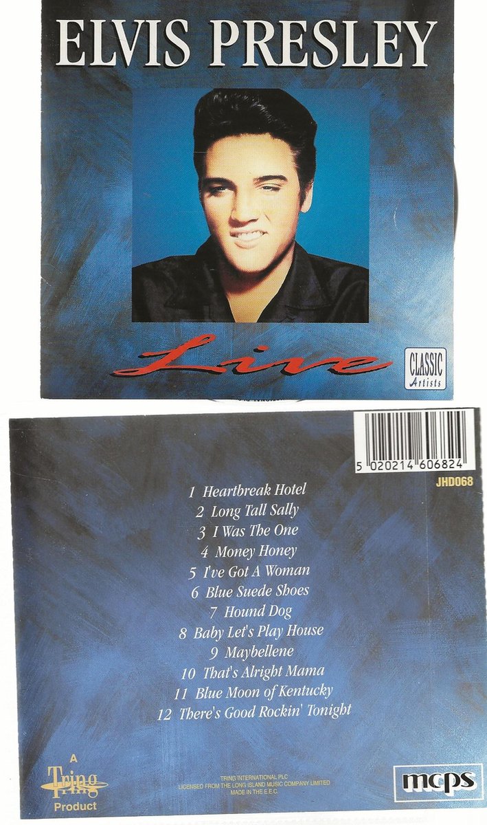 ELVIS PRESLEY - LIVE