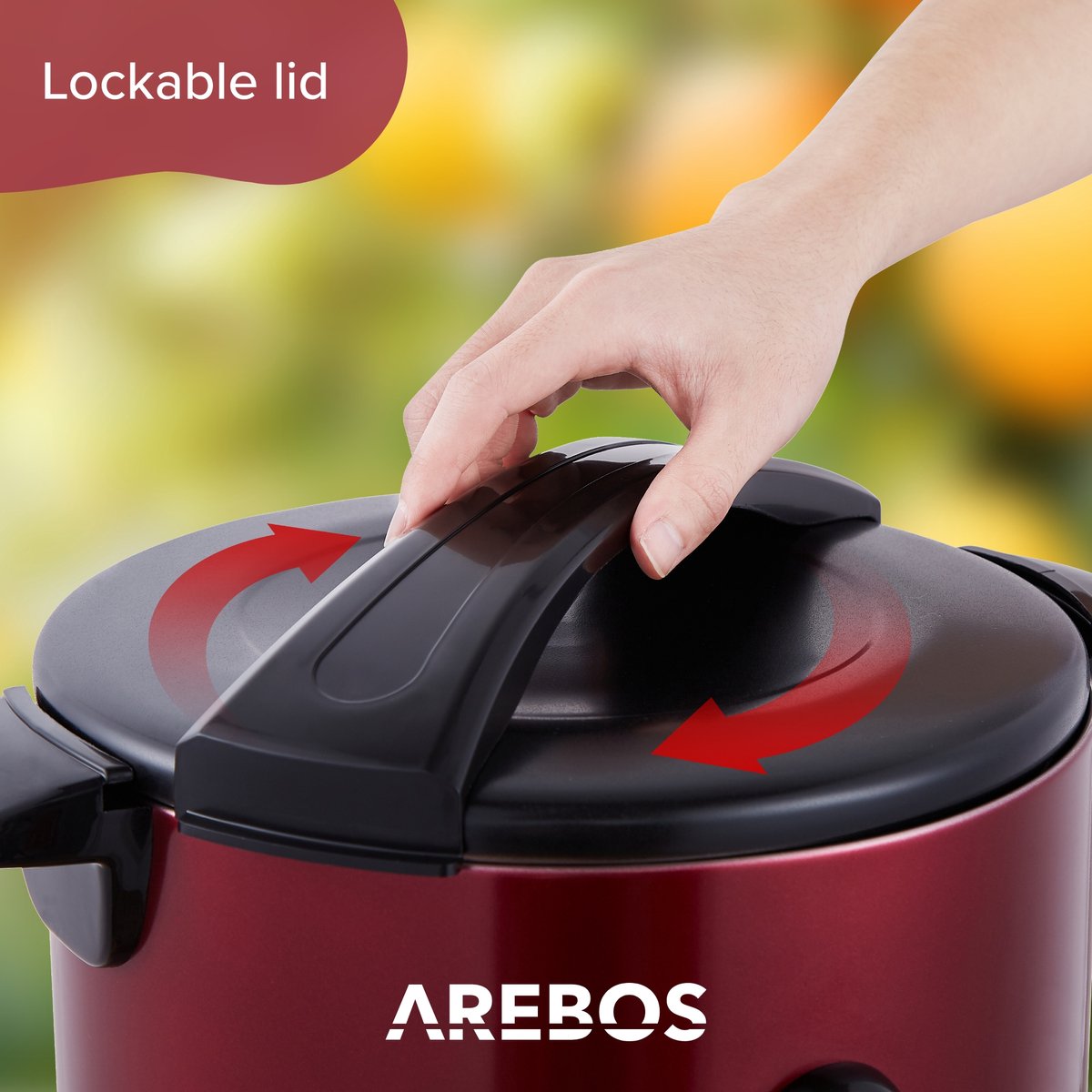 Arebos Catering Koker 20 L | roestvrij Staal Warmwaterdispenser