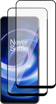 Screenprotector geschikt voor OnePlus Ace - Gehard Glas Beschermglas Tempered Glass Volledig Dekkende Screen Protector - 2 Stuks