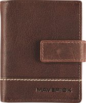 Maverick rough gear - pasjeshouder - creditcardhouder - compact - RFID - bruin