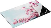 Chefcare Inductie Beschermer Roze Bloesemboom - Bloemen - 90x50 cm - Afdekplaat Inductie - Kookplaat Beschermer - Inductie Mat